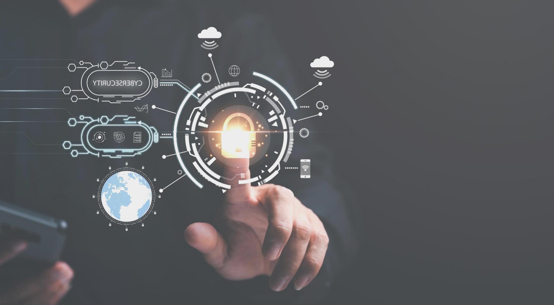 Financiële dashboard met AI-analyse op een scherm